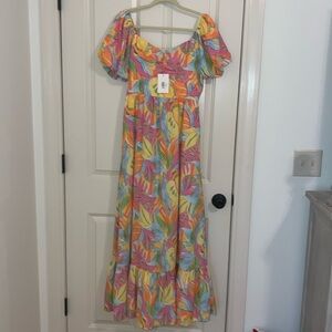 Skies Are Blue multicolor dress